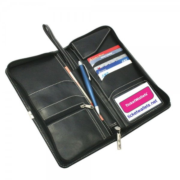 Nappa Leather Zip Wallet 2490