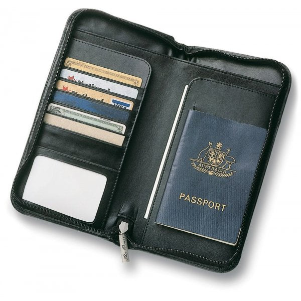 Leather Zip Wallet 2280