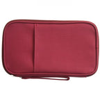 Coral Soft Zip Tour Travel Wallet 2500 - Fabric - Small