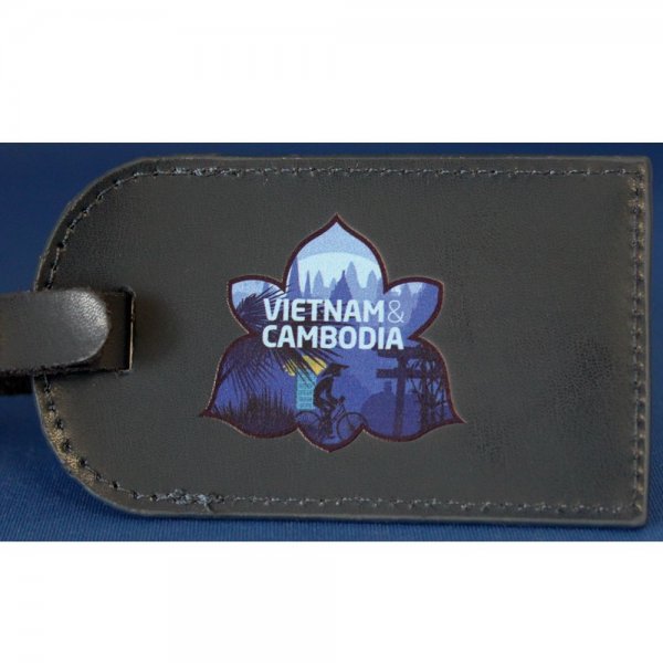Leather Luggage Tag 7720