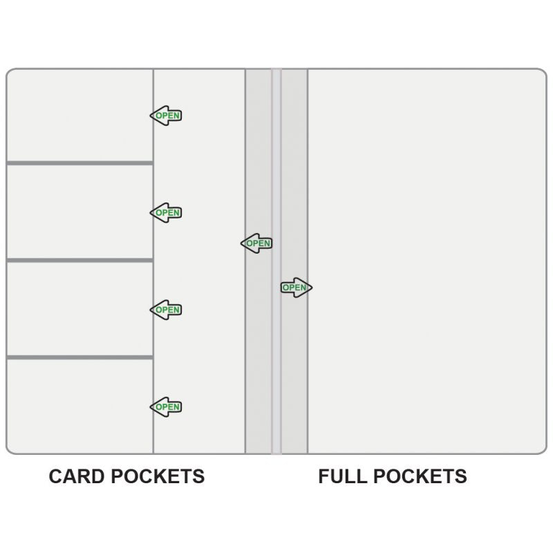 Printed Car Service Wallets - 6010