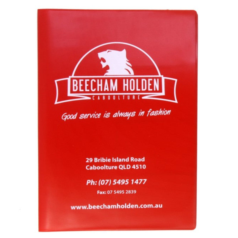 Printed Car Service Wallets - 6010