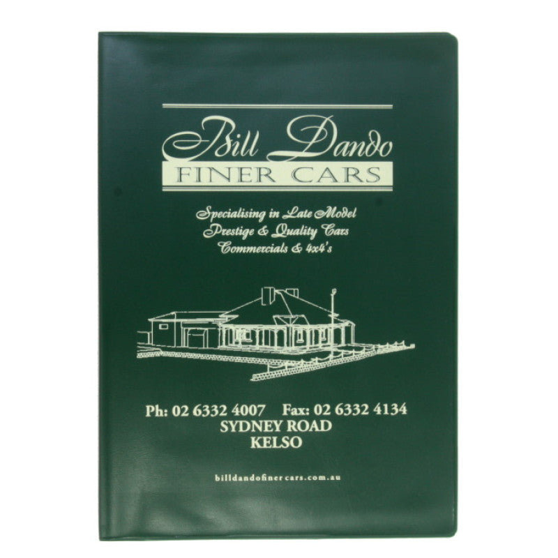 Printed Car Service Wallets - 6010
