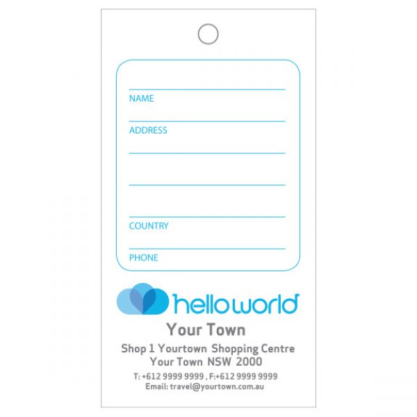 Paper Tag - 7591