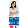 Pull-Up Banner Silver - B1310
