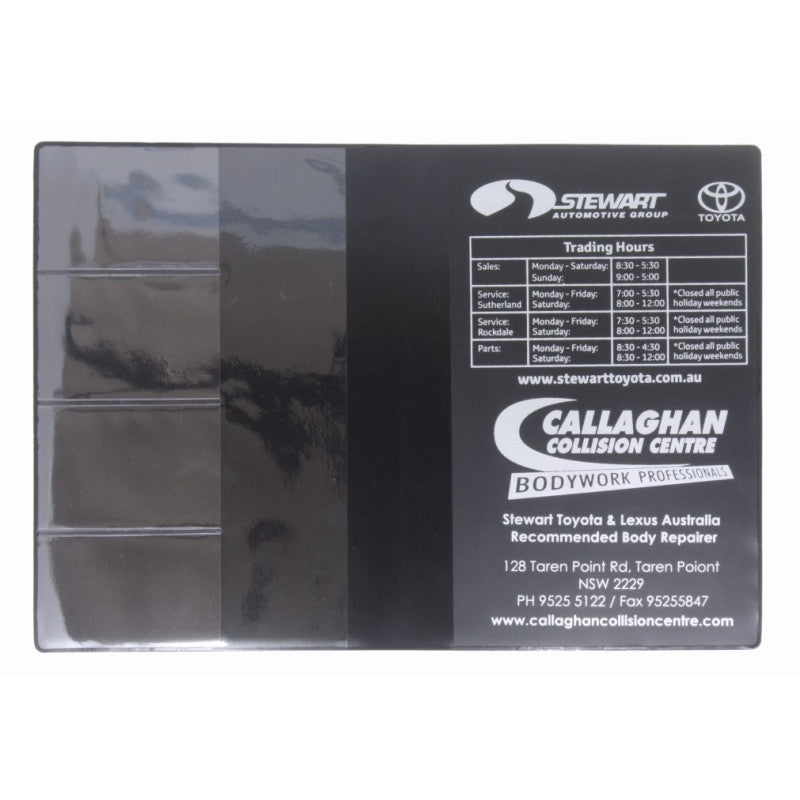 Wide Printed Car Service Wallets - 6012